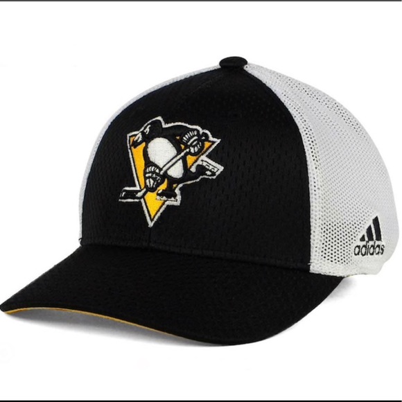 adidas Other - Adidas Pittsburgh Penguins Mesh Flex Cap